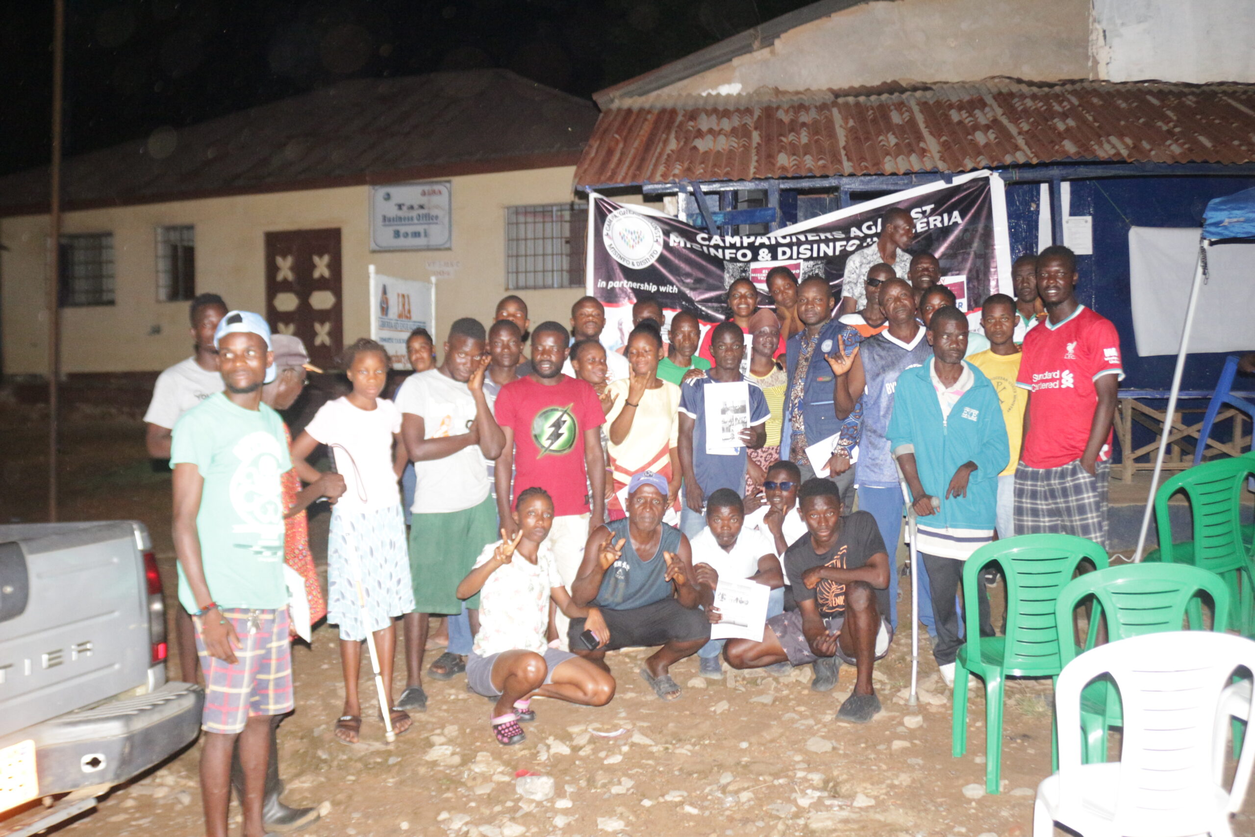 Group Photo at the end of the training